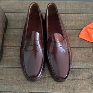 11 1/2 Maroon G.H Bass & Co penny-loafers